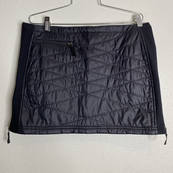 SKHOOP Kari Mini Skirt In Black Outdoor Size XL GORPCORE Classic Athleisure - Picture 4 of 12